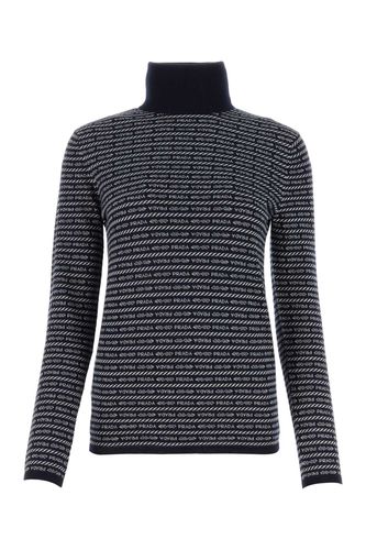Prada Embroidered Wool Sweater - Prada - Modalova