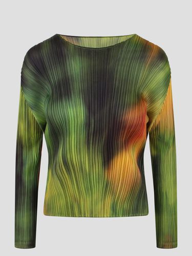 Turnip & Spinach Top - Pleats Please Issey Miyake - Modalova