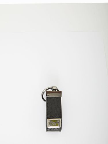 Dolce & Gabbana Leather Key Chain - Dolce & Gabbana - Modalova