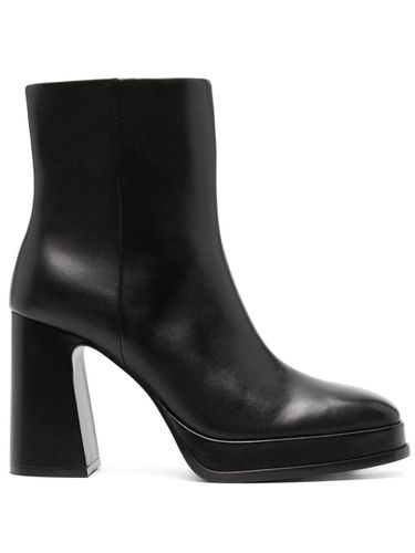 Alyx Pointed Ankle Boots With Inside Zip - Ash - Modalova