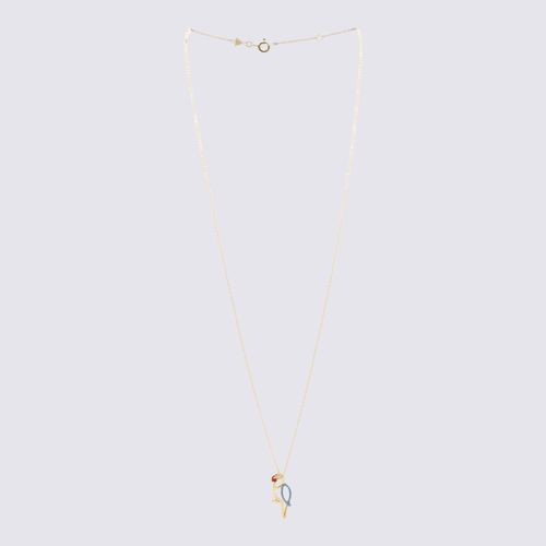 Aliita Gold Tone Metal Necklace - Aliita - Modalova