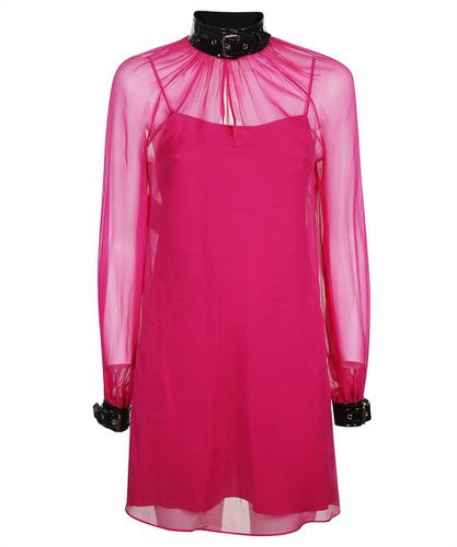 Moschino Silk Mini Dress - Moschino - Modalova