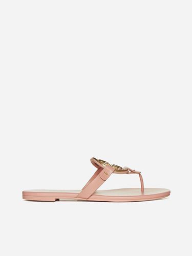 Miller Leather Flat Sandals - Tory Burch - Modalova