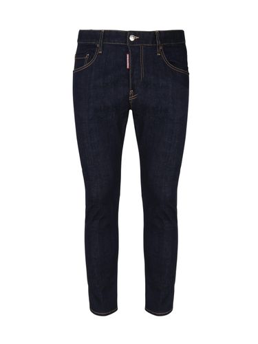 Pockets Jeans In Cotton Denim - Dsquared2 - Modalova