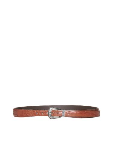 Embossed Buckle Belt - Brunello Cucinelli - Modalova