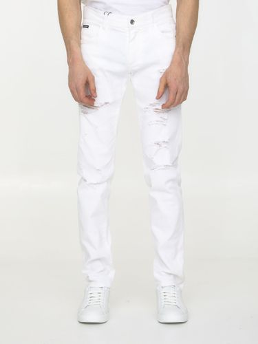 Stretch Denim Jeans - Dolce & Gabbana - Modalova