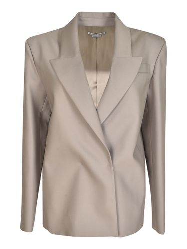 Double-breasted Plain Dinner Jacket - Alessandro Vigilante - Modalova