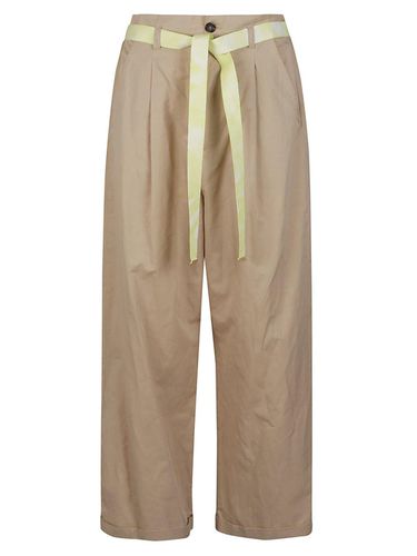 Pinko Belted Wide-leg Pants - Pinko - Modalova