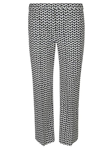 S Max Mara Monogram Print Trousers - 'S Max Mara - Modalova