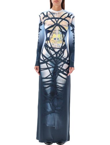 Y/Project Bondage Print Long Dress - Y/Project - Modalova