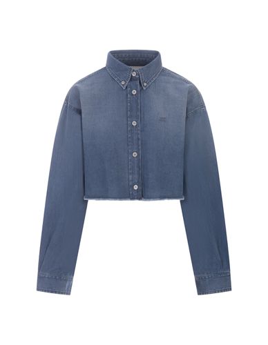 Light Denim Short Shirt - Givenchy - Modalova