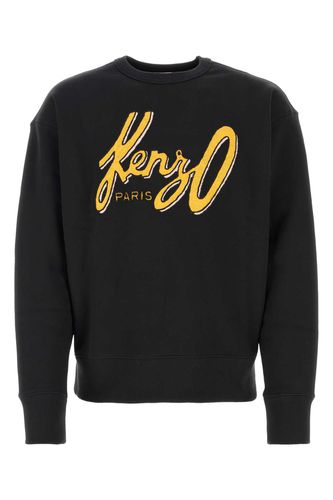 Kenzo Black Cotton Sweatshirt - Kenzo - Modalova