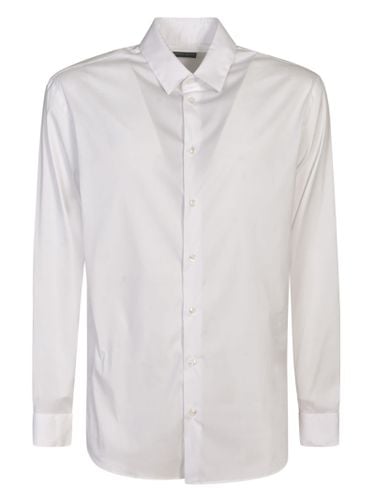 Long-sleeved Buttoned Shirt - Giorgio Armani - Modalova
