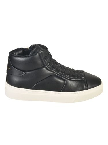 Santoni Logo Side Zip Sneakers - Santoni - Modalova