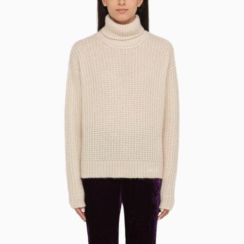 Gucci Ivory Cashmere Turtleneck - Gucci - Modalova