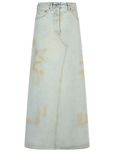 Blue Denim Skirt - MM6 Maison Margiela - Modalova