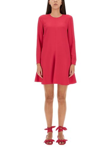 Crepe Envers Satin Dress - RED Valentino - Modalova