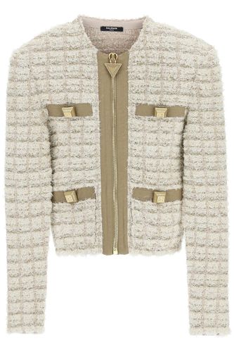 Balmain Tweed Jacket - Balmain - Modalova