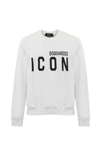 Dsquared2 Icon Sweatshirt In Cotton - Dsquared2 - Modalova