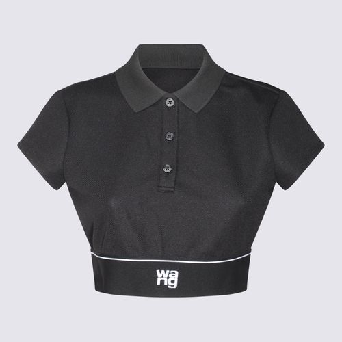 Viscose Polo Shirt - Alexander Wang - Modalova