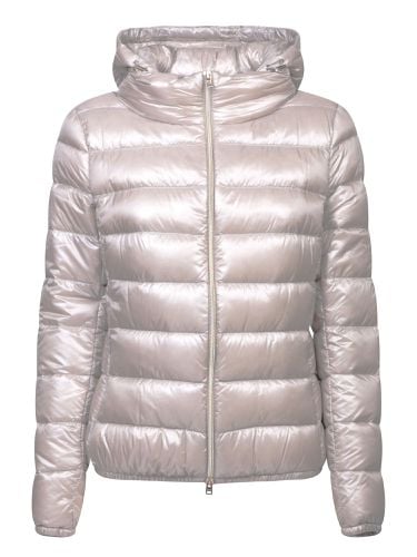 Herno Giada Pearl Grey Down Jacket - Herno - Modalova