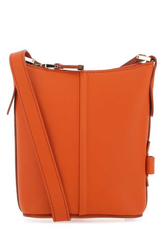 Orange Leather Riviers Crossbody Bag - Max Mara - Modalova