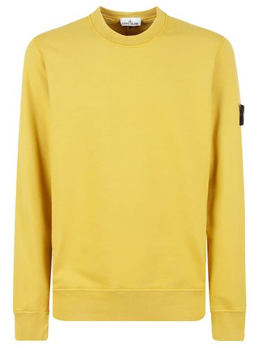 Logo Patch Crewneck Sweatshirt - Stone Island - Modalova