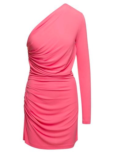 Pink Draped One-shoulder Dress In Viscose Woman D-squared2 - Dsquared2 - Modalova