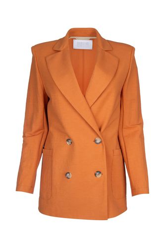 Women Oversized D. b. Blazer With S. p. Rayon - Harris Wharf London - Modalova