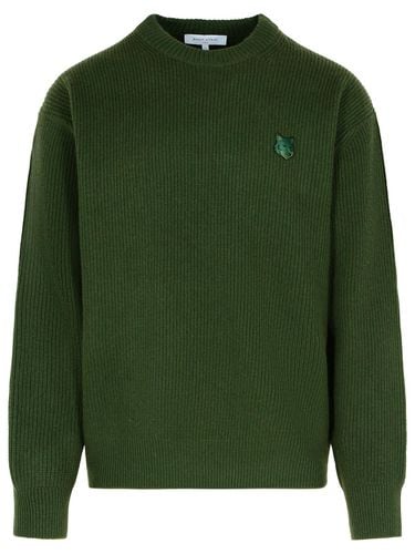 Maison Kitsuné Green Wool Sweater - Maison Kitsuné - Modalova