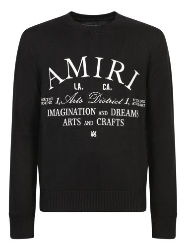 Arts District Crew Sweatshirt - AMIRI - Modalova