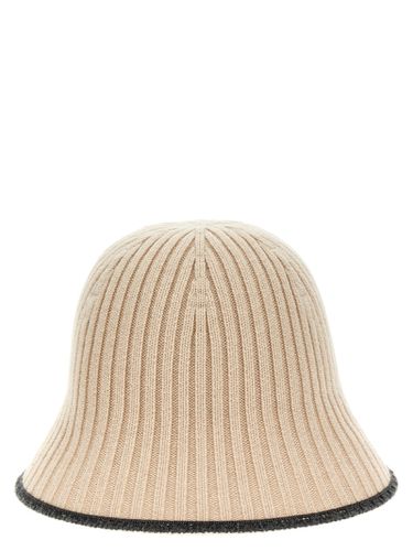 Ribbed Knit Bucket Hat - Brunello Cucinelli - Modalova