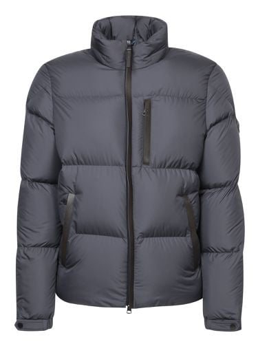 Moncler Besbre Blue Down Jacket - Moncler - Modalova