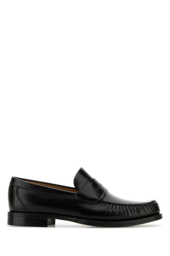 Black Leather Fillmore Loafers - Ferragamo - Modalova