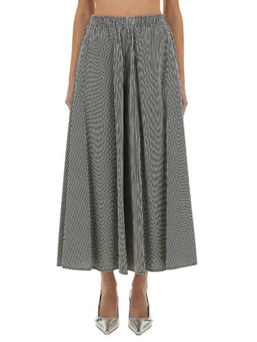 Alysi Striped Skirt - Alysi - Modalova