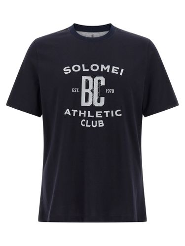 Brunello Cucinelli Printed T-shirt - Brunello Cucinelli - Modalova