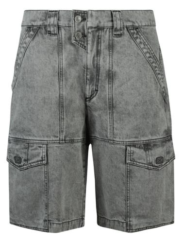 Stonewashed Denim Shorts - Isabel Marant - Modalova