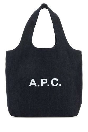 A. P.C. Denim Ninon Shopping Bag - A.P.C. - Modalova