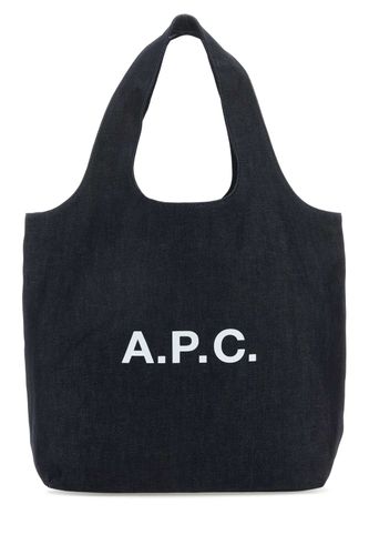 A. P.C. Denim Ninon Shopping Bag - A.P.C. - Modalova