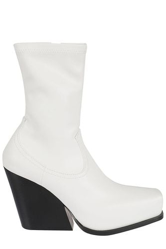 Side Zipped Cowboy Stretch Ankle Boots - Stella McCartney - Modalova