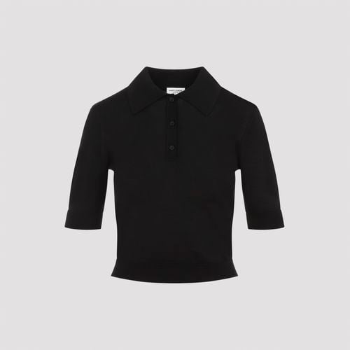 Saint Laurent Knit Polo - Saint Laurent - Modalova