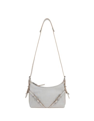 Mini Voyou Bag In Ivory Leather - Givenchy - Modalova