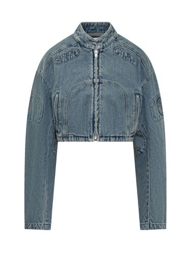 AMBUSH Denim Cropped Jacket - AMBUSH - Modalova