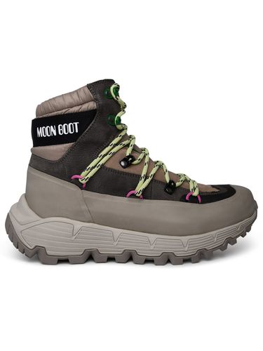 Tech Hiker Leather Blend Boots - Moon Boot - Modalova