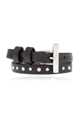 Alexander McQueen Leather Bracelet - Alexander McQueen - Modalova