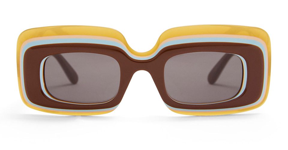 Lw40139u - /multicolor Sunglasses - Loewe - Modalova