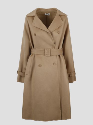 Parosh Double Breasted Wool Coat - Parosh - Modalova