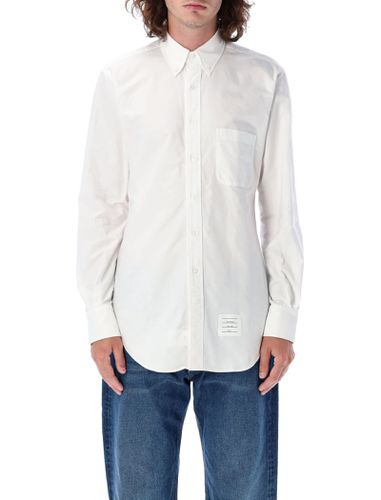 Classic Fit Shirt With Grosgrain Placket - Thom Browne - Modalova