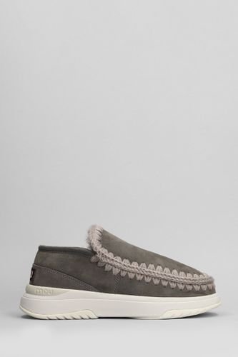 Eskimo Men Slip On Sneakers In Suede - Mou - Modalova