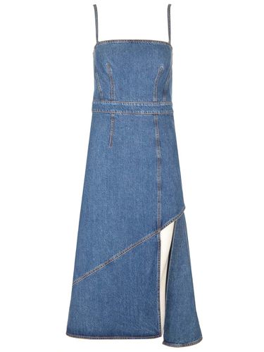 Organic Denim Sheath Dress - Alexander McQueen - Modalova